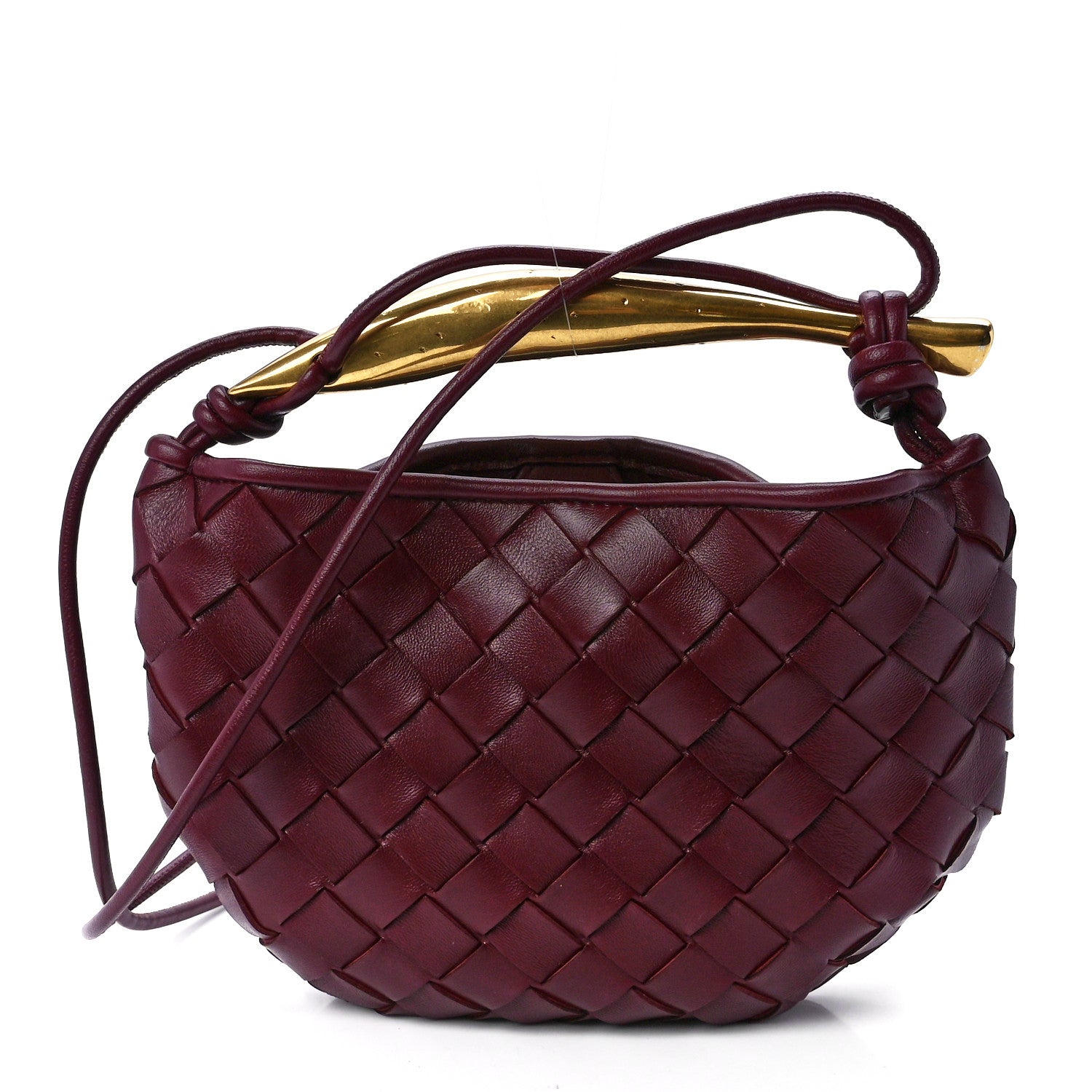 Bottega Veneta Nappa Intrecciato Mini Sardine Bag Barolo 1 of 10