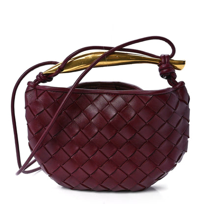 Bottega Veneta Nappa Intrecciato Mini Sardine Bag Barolo 1 of 10