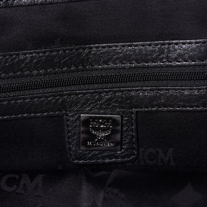 MCM Visetos Medium Sprinkle Stud Stark Backpack Black 6 of 9