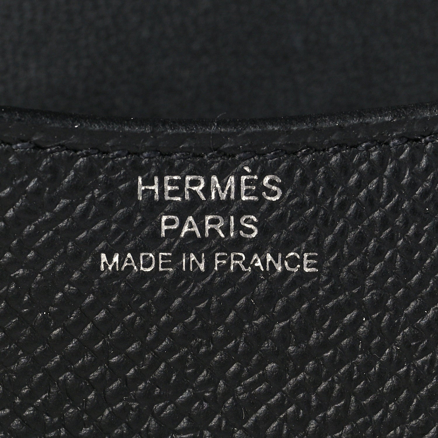 Hermes Epsom Constance Slim Wallet Black 6 of 8
