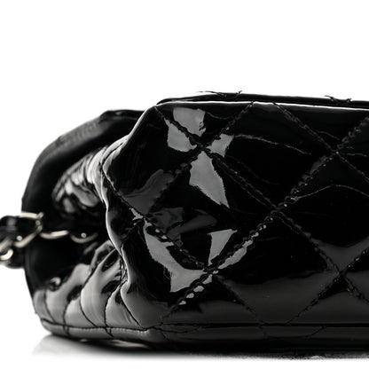 Chanel Patent Calfskin Quilted Mini Rectangular Flap Black 9 of 13