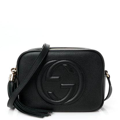 Gucci Pebbled Calfskin Small Soho Disco Bag Black 1 of 12