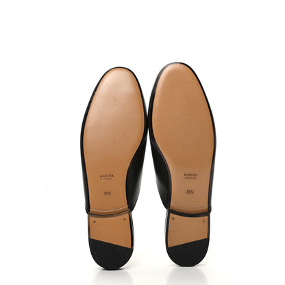 Gucci Calfskin Womens Princetown Slippers 38.5 Black 5 of 10