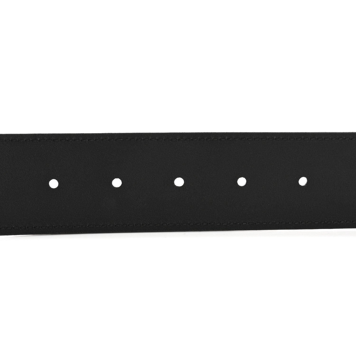 Gucci Calfskin Double G 40mm Belt 80 32 Black 4 of 7