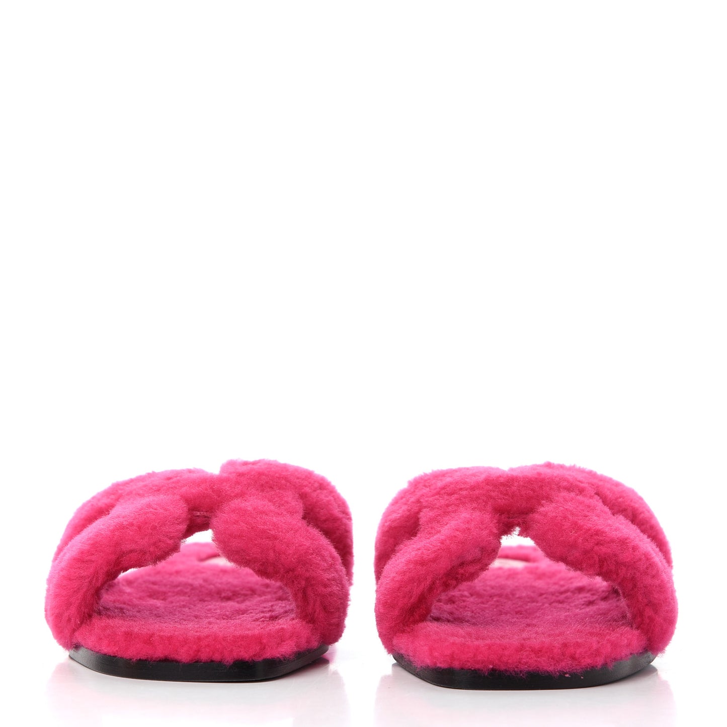 Woolskin Oran Sandals 38 Rose Fuchsia