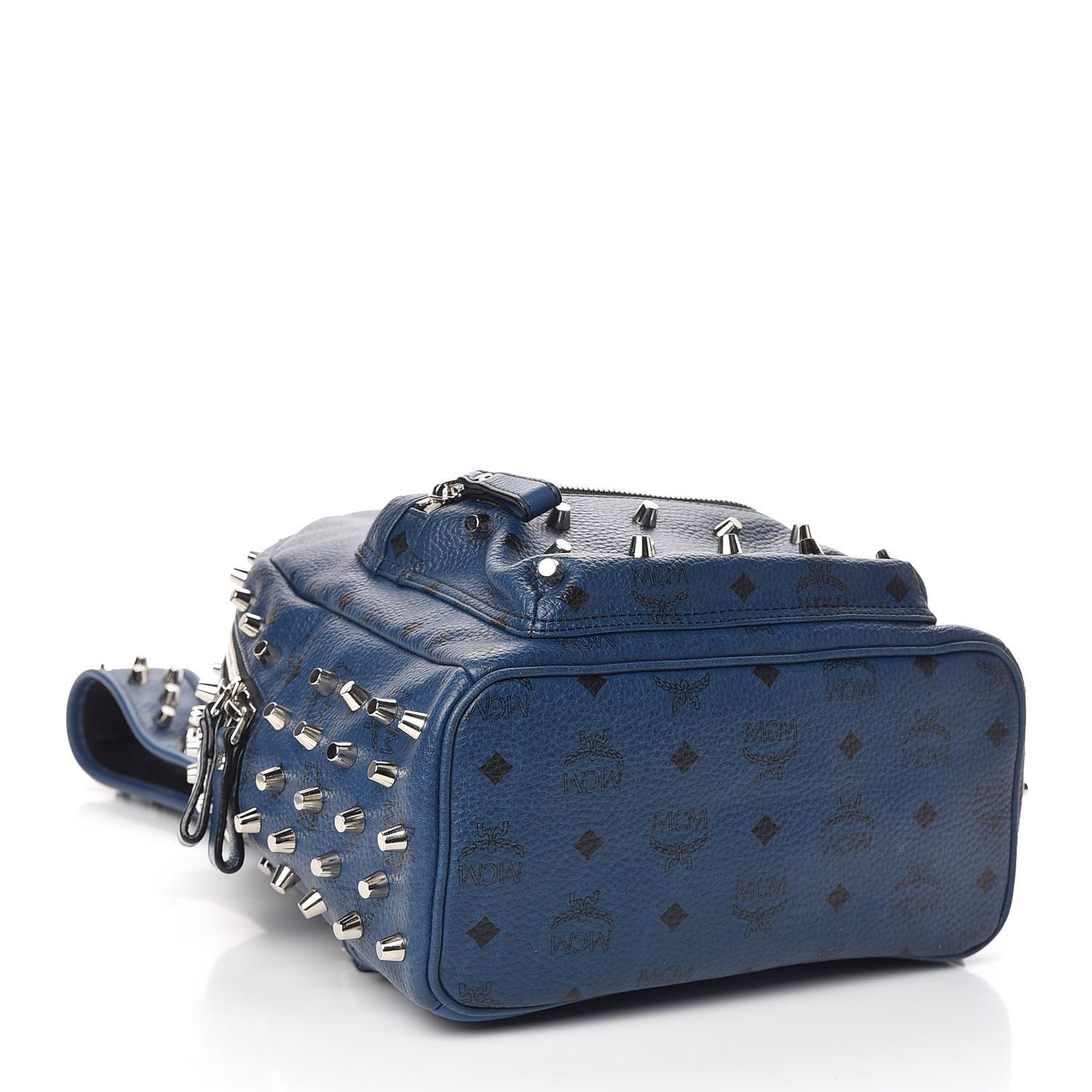 Visetos Studded Small Backpack Blue