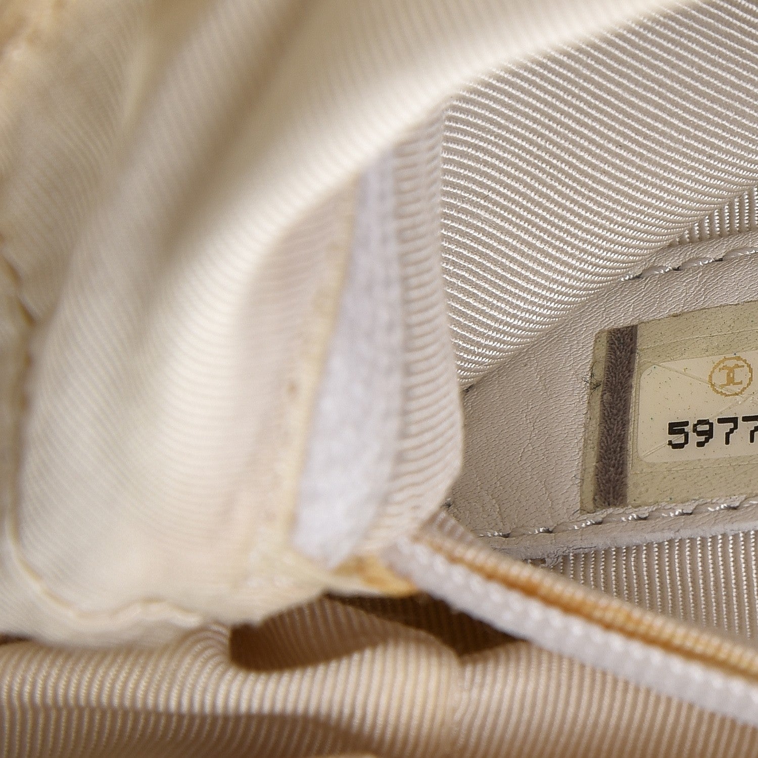 Chanel Caviar CC Backpack White 7 of 14