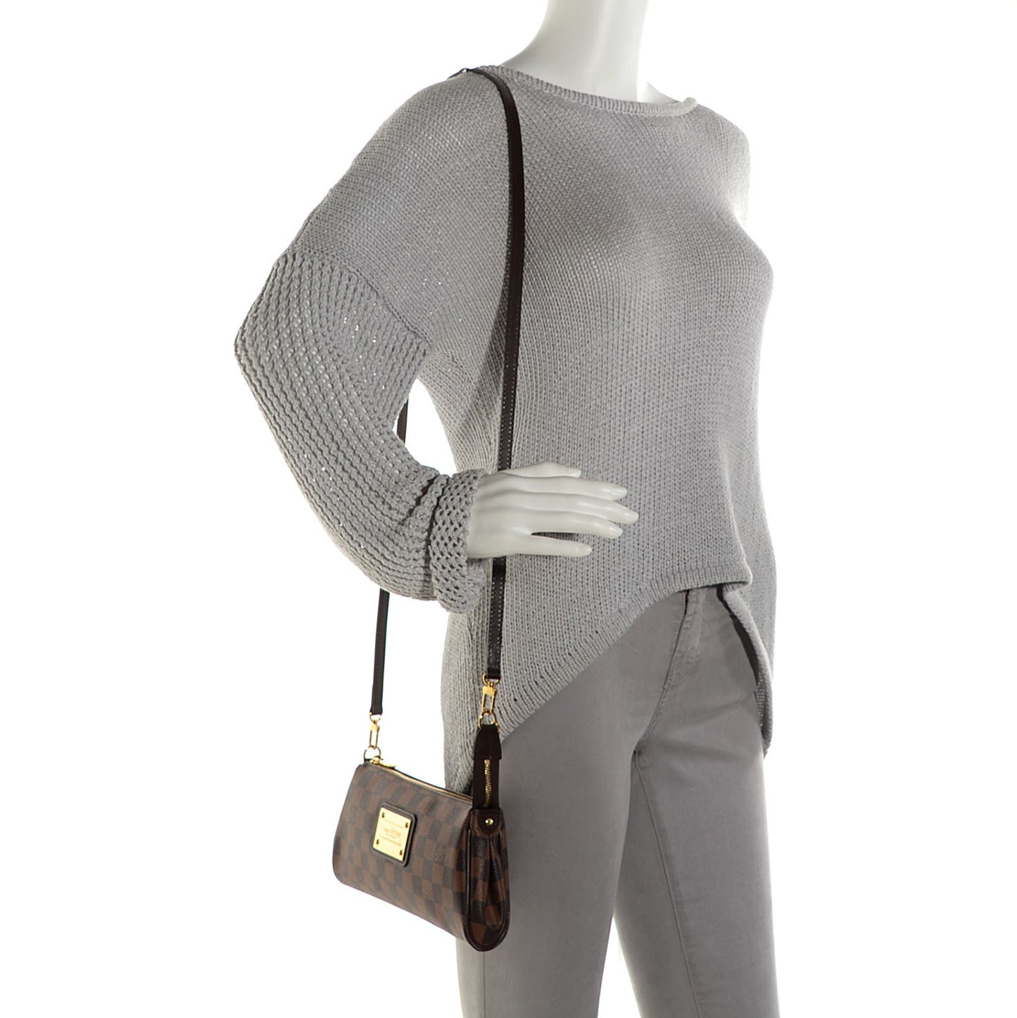 Damier Ebene Eva Clutch