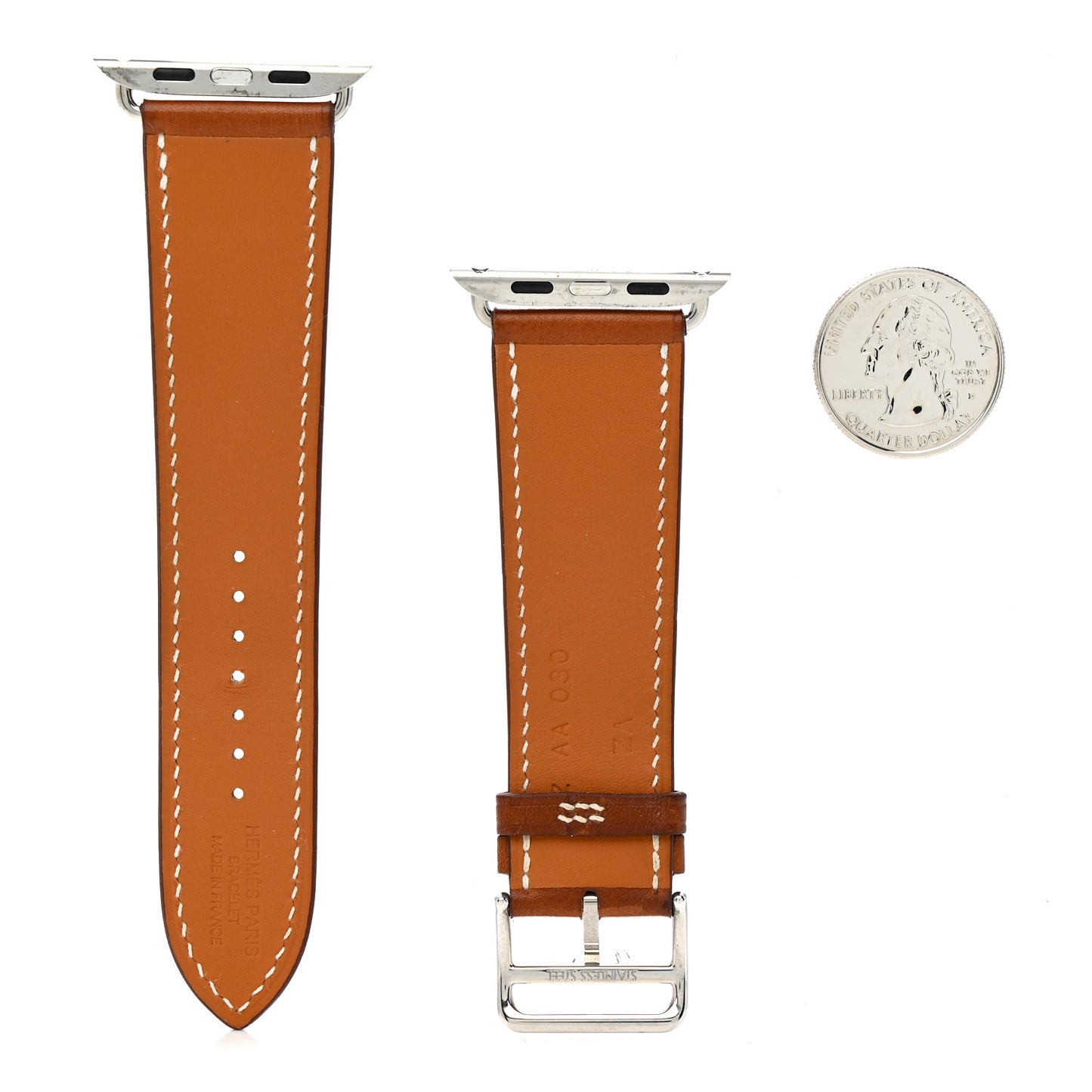 Barenia 42mm Apple Watch Single Tour Band Fauve