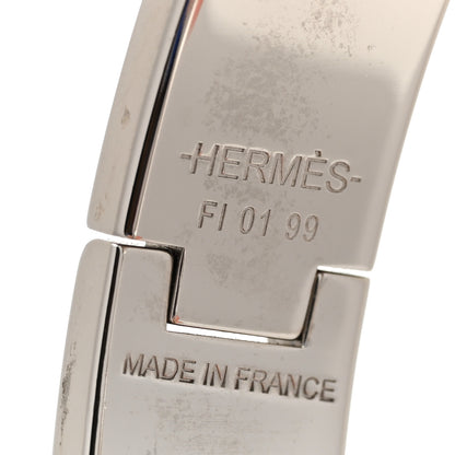 Hermes Enamel Narrow Clic Clac H Bracelet PM White 4 of 5