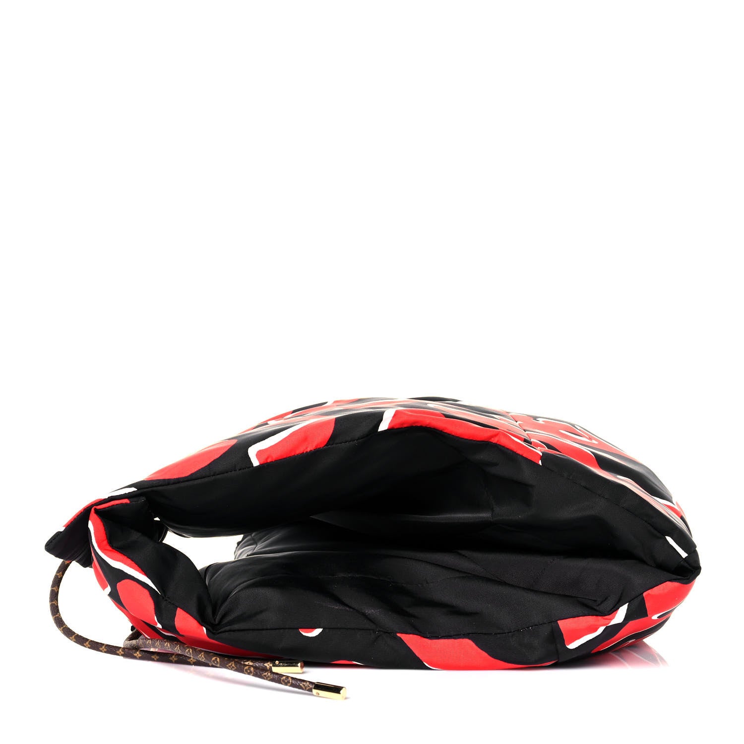 Louis Vuitton X UF Monogram Dreamy Cap Hoodie Black Red 6 of 7