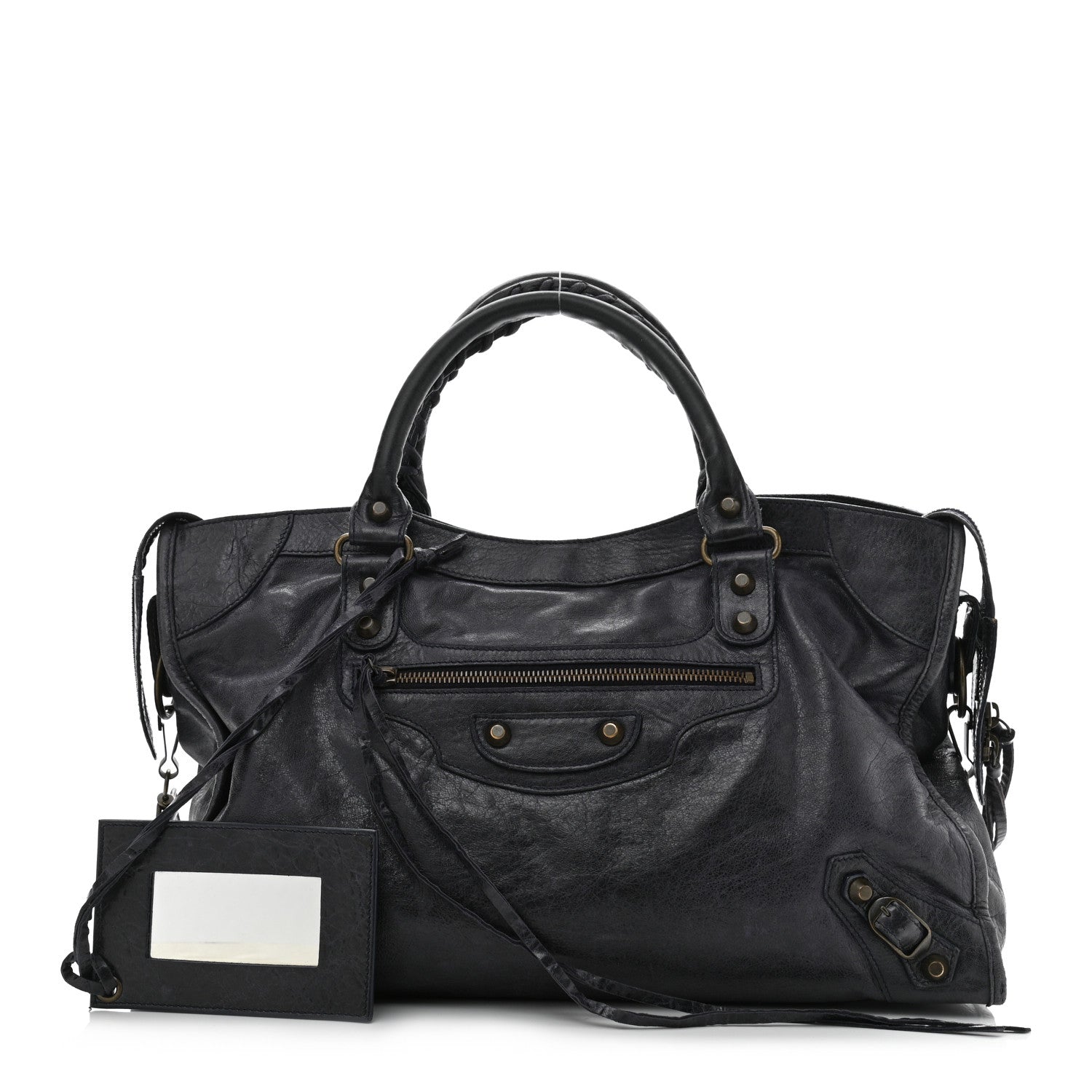 Balenciaga Agneau Classic Hardware City Encre 1 of 12