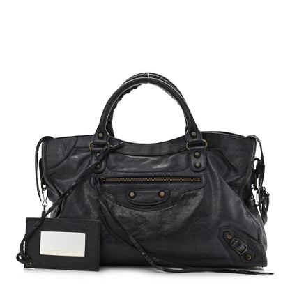 Balenciaga Agneau Classic Hardware City Encre 1 of 12