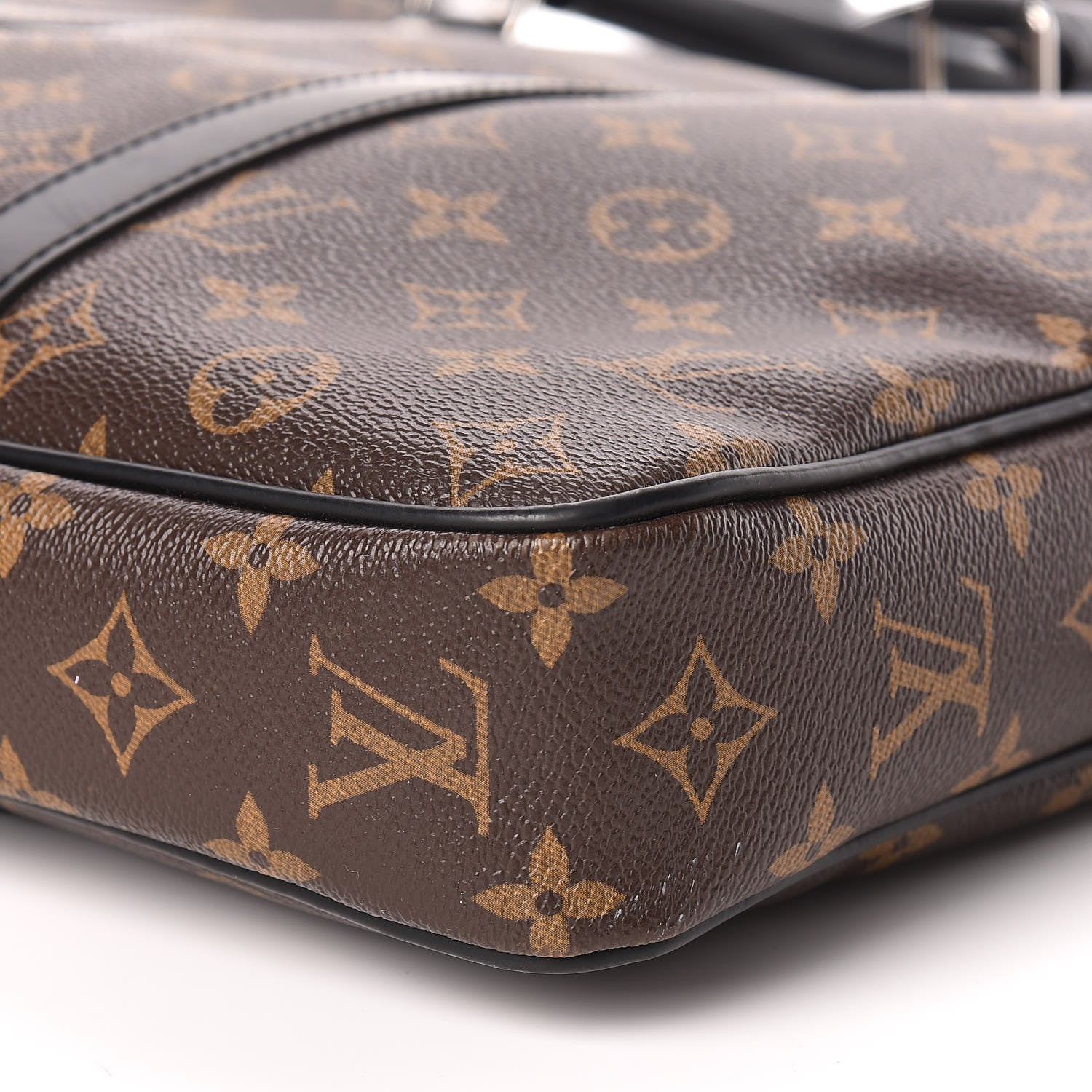 Louis Vuitton Monogram Macassar Porte-Documents Voyage PM 9 of 10