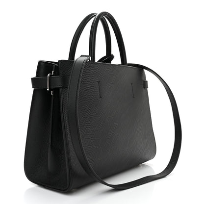 Louis Vuitton Epi Twist Tote Black 3 of 9