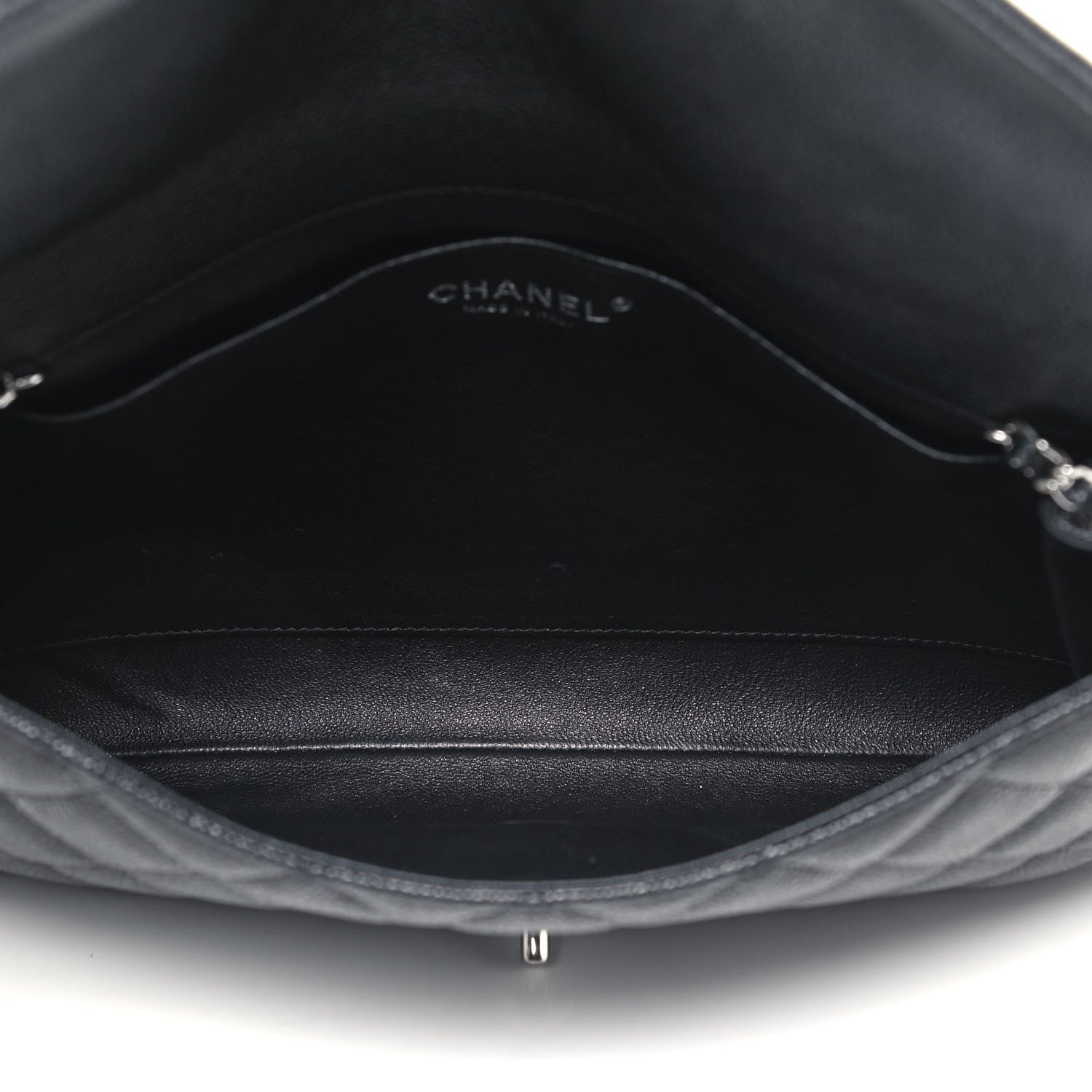 Chanel Caviar Quilted Clutch With Chain Flap Black 8 of 10