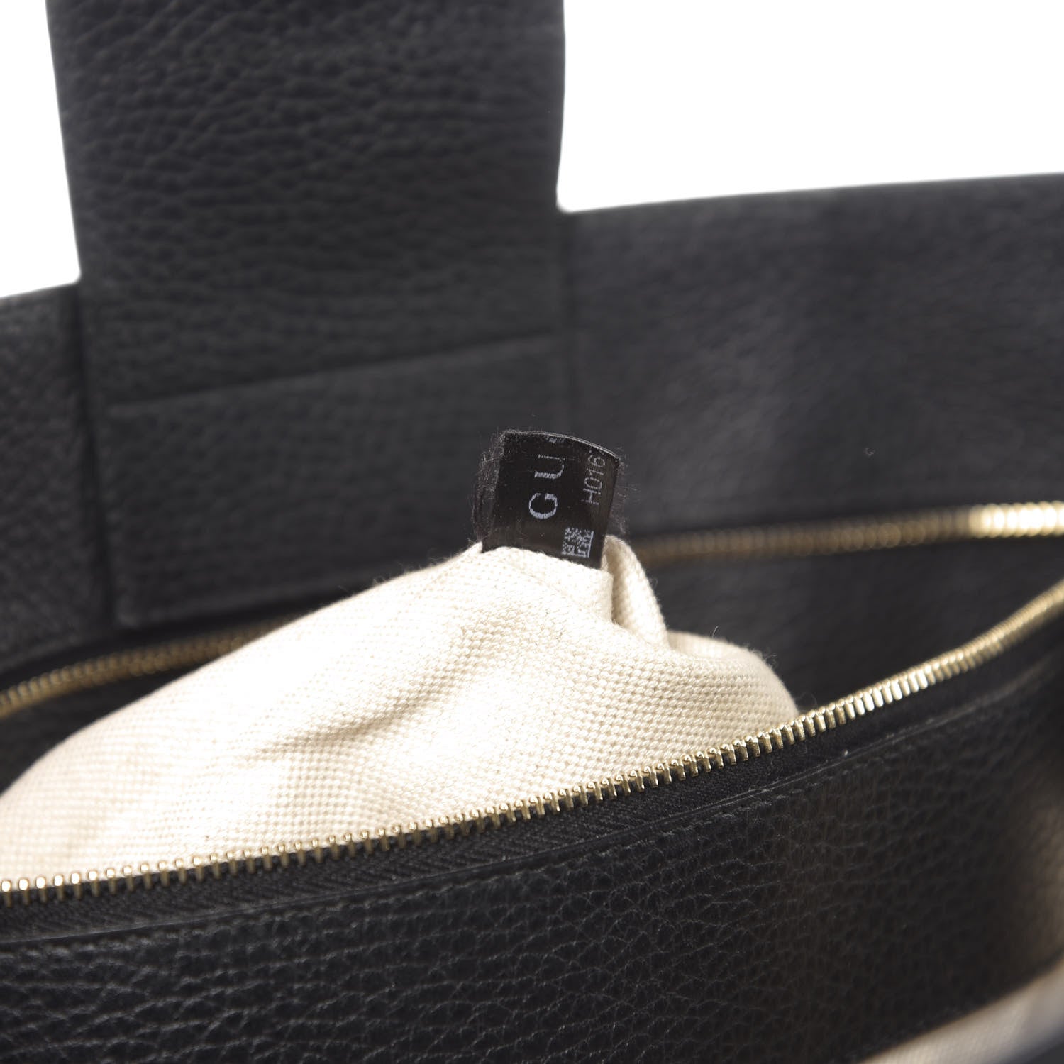 Gucci Pebbled Calfskin Medium Swing Tote Black 7 of 13