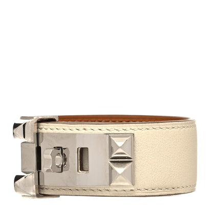 Hermes Swift Collier de Chien CDC 24 Bracelet T2 Nata 1 of 7