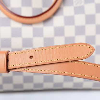 Louis Vuitton Damier Azur Speedy Bandouliere 30 11 of 15