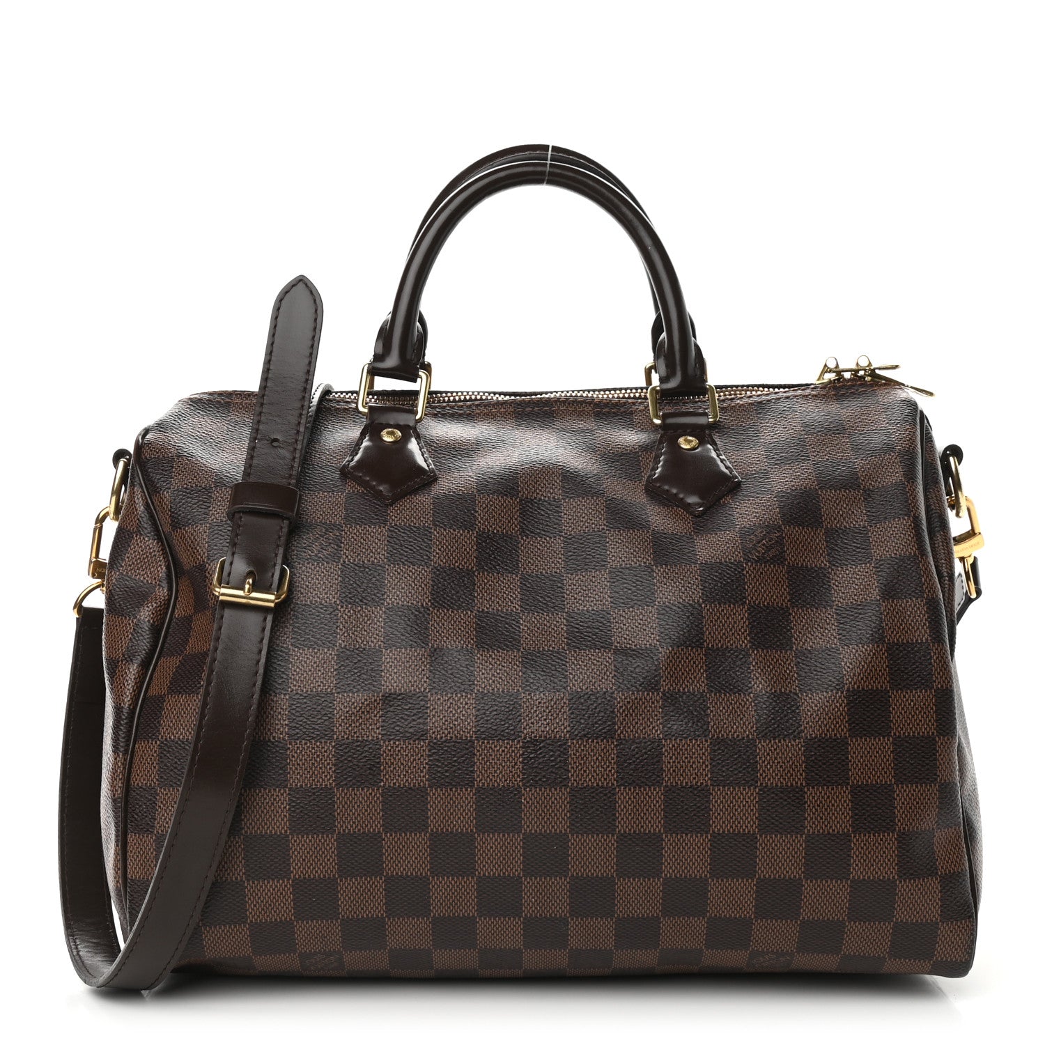Louis Vuitton Damier Ebene Speedy Bandouliere 30 1 of 10