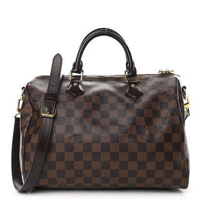 Louis Vuitton Damier Ebene Speedy Bandouliere 30 1 of 10
