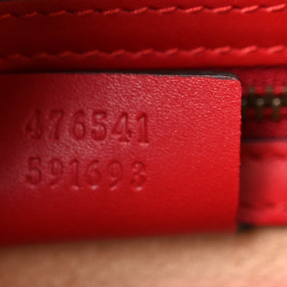 Gucci Calfskin Sylvie Web Small Queen Margaret Top Handle Bag Blue Agata Hibiscus Red Mystic White Sugar Pink 7 of 10