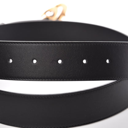 Gucci Moon Calfskin Double G 40mm Belt 110 44 Black 5 of 6