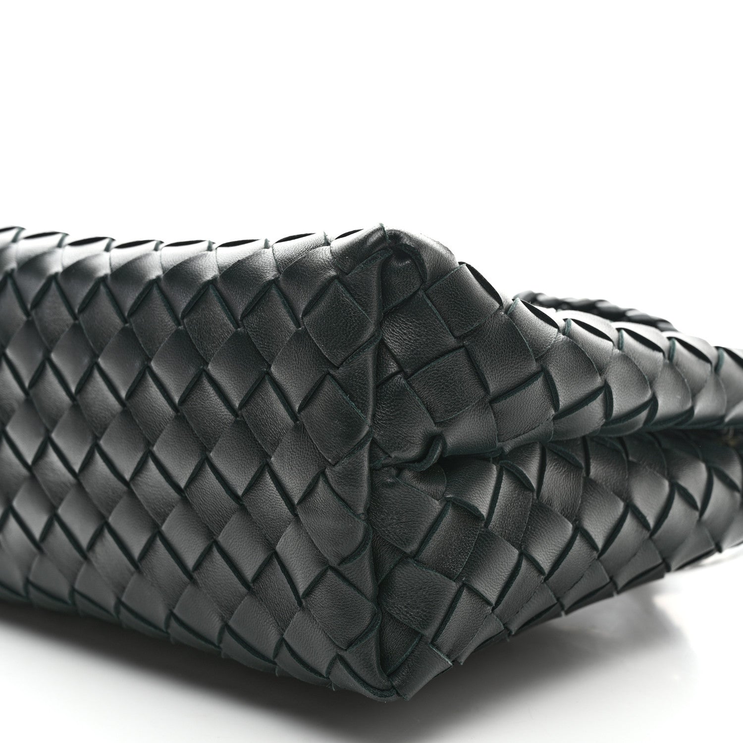 Bottega Veneta Nappa Intrecciato Small Andiamo Shoulder Bag Emerald Green 8 of 8