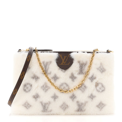 Louis Vuitton Monogram Mink Neo Pochette Milla Vision White 1 of 10