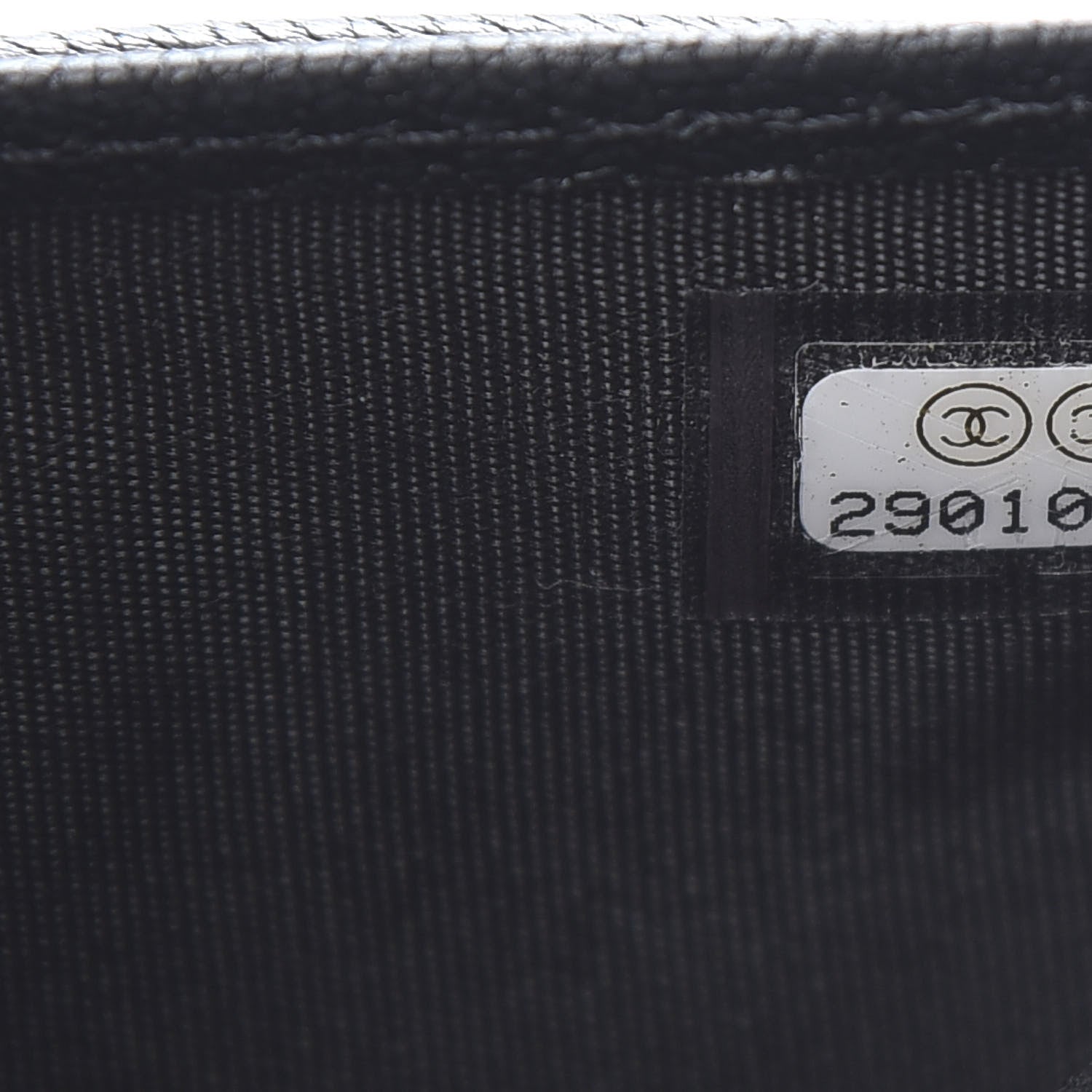 Chanel Goatskin Bi-Fold Wallet Black 8 of 8