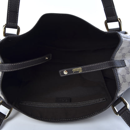 Gucci Crystal Monogram Medium Abbey Shoulder Bag Dark Brown 4 of 9