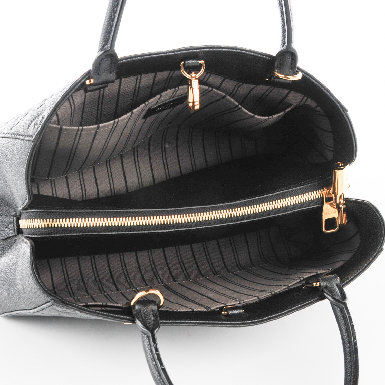Louis Vuitton Empreinte Montaigne MM Black 5 of 8