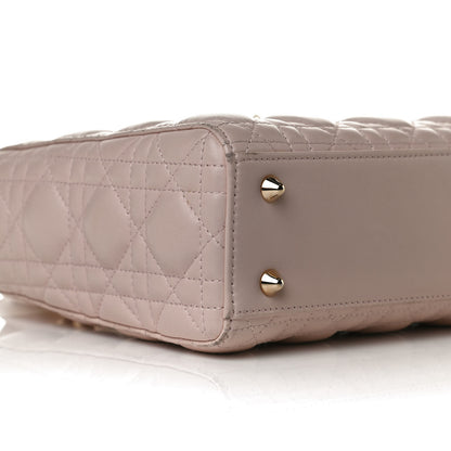 Christian Dior Lambskin Cannage Small Lucky Badges My Lady Dior Pink 9 of 18
