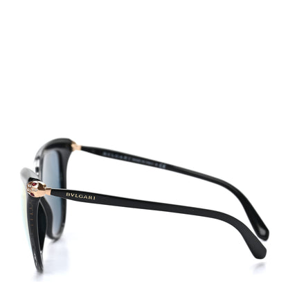 Bulgari Cat Eye 8188-B Sunglasses Black 3 of 6