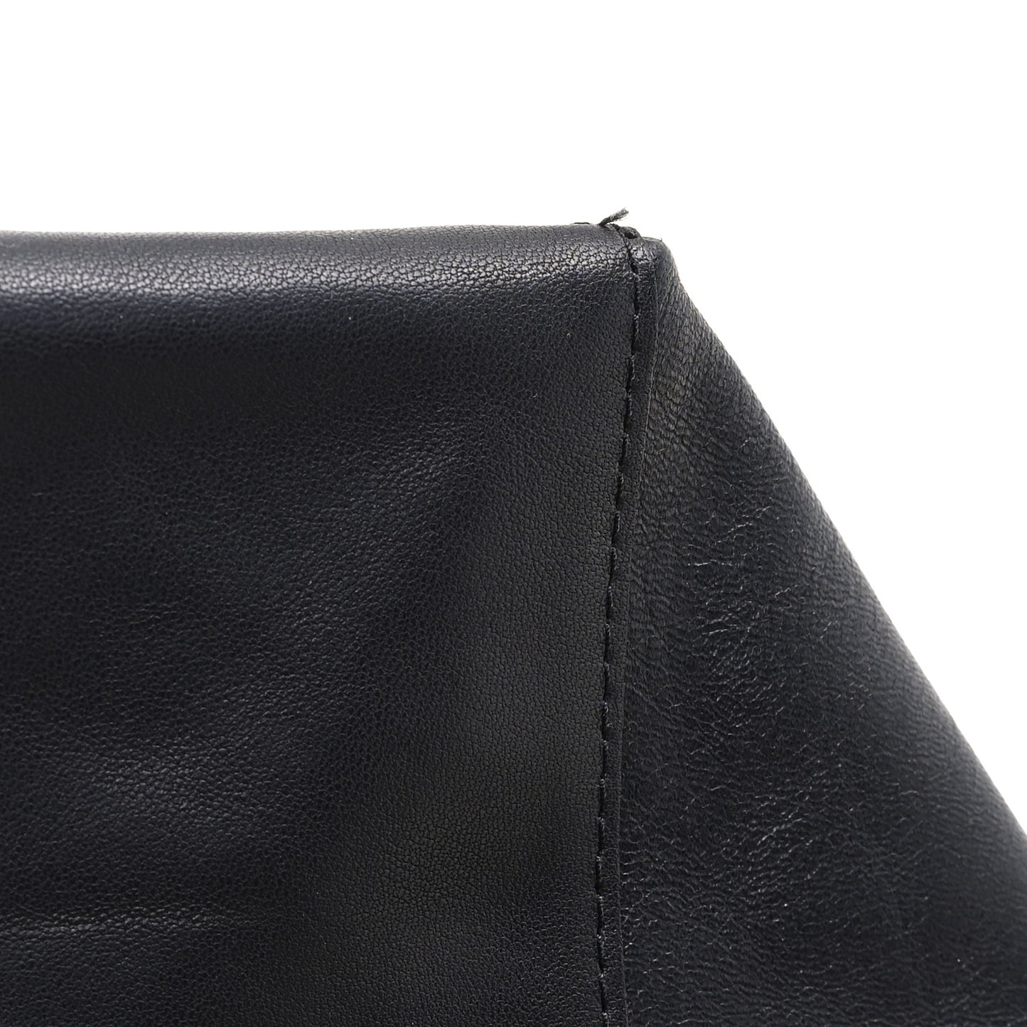 Lambskin Horizontal Bi-Cabas Nude Black