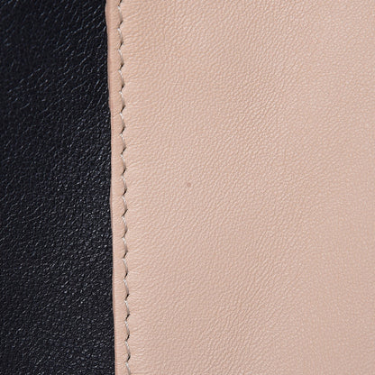Celine Smooth Lambskin Vertical Side Cabas Blush Black 18 of 19