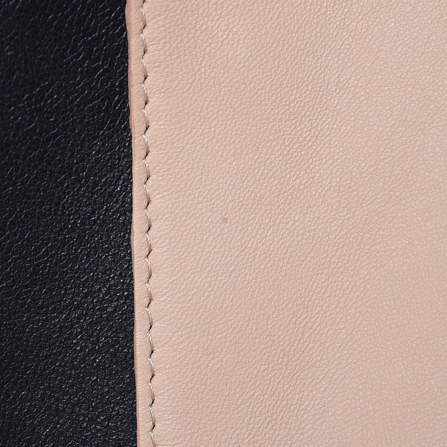 Celine Smooth Lambskin Vertical Side Cabas Blush Black 18 of 19