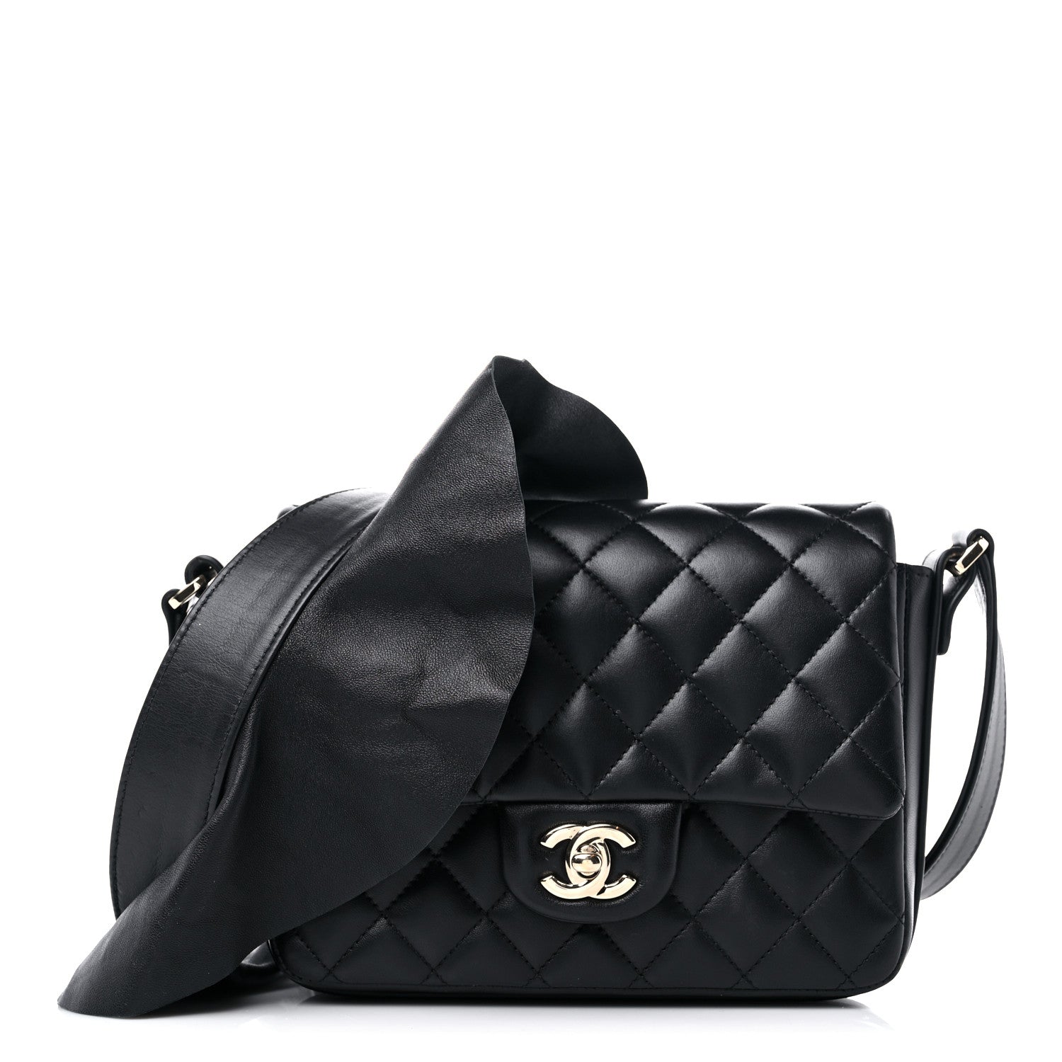 Chanel Calfskin Quilted Bolero De Chanel Flap Bag Black 1 of 14