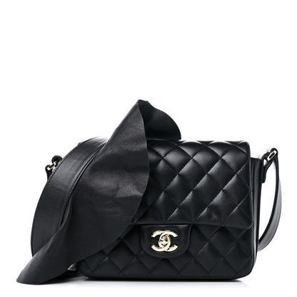 Chanel Calfskin Quilted Bolero De Chanel Flap Bag Black 1 of 14