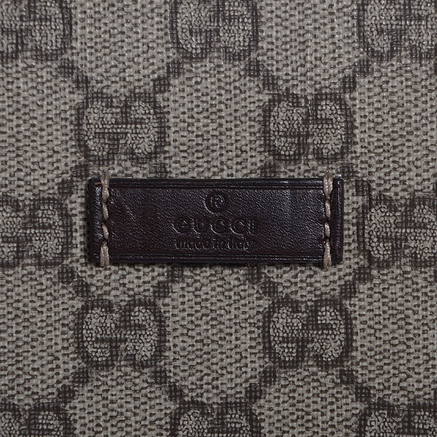 Gucci GG Plus Monogram Sellieria Calfskin Medium Joy Computer Case Beige Ebony Cocoa 8 of 8