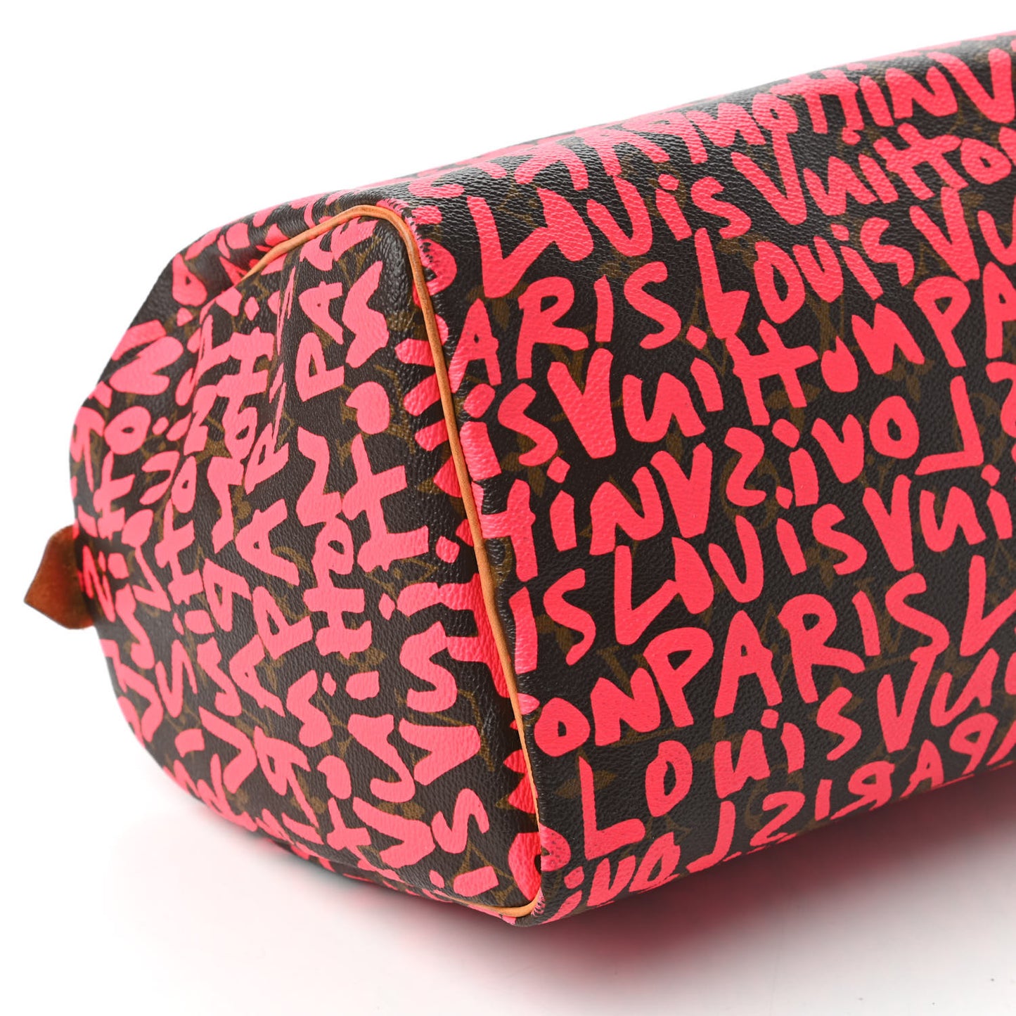 Monogram Graffiti Speedy 30 Fuchsia