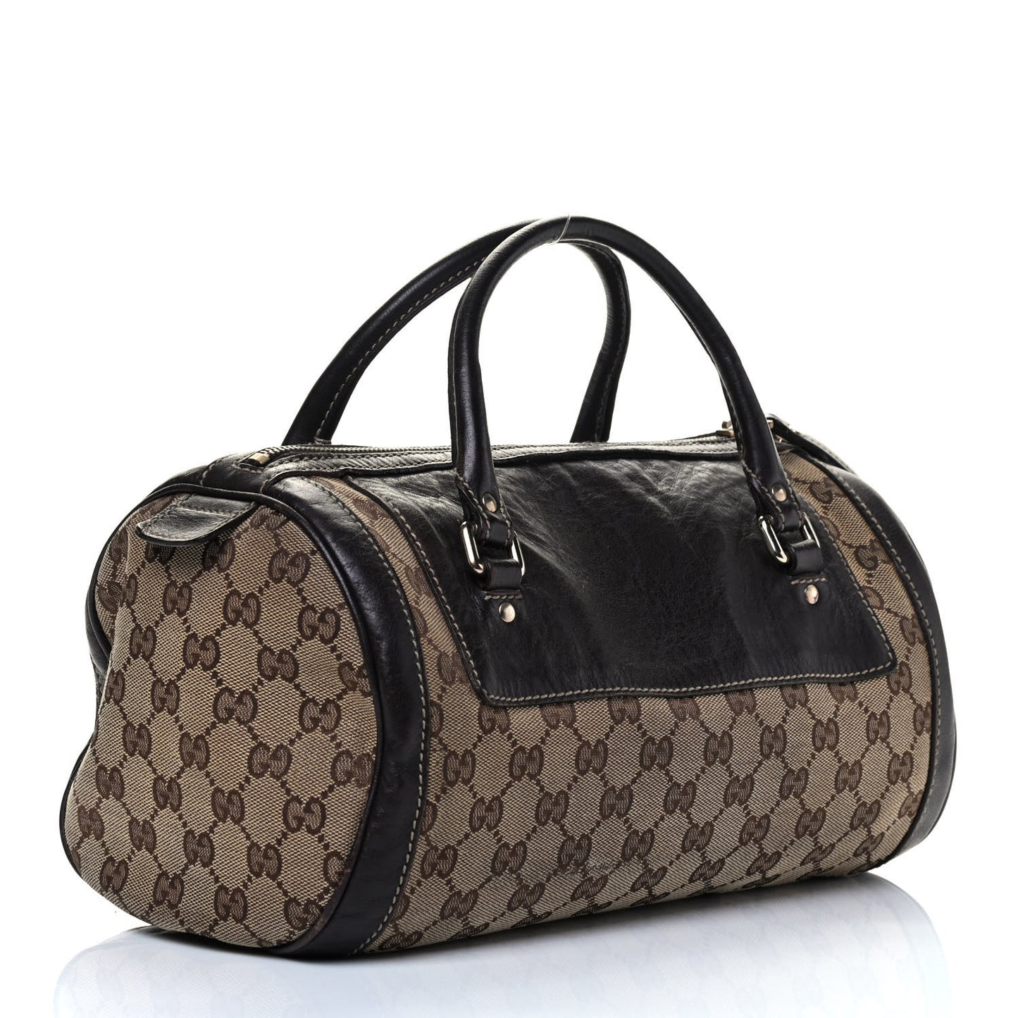 Monogram Trophy Satchel Ebony