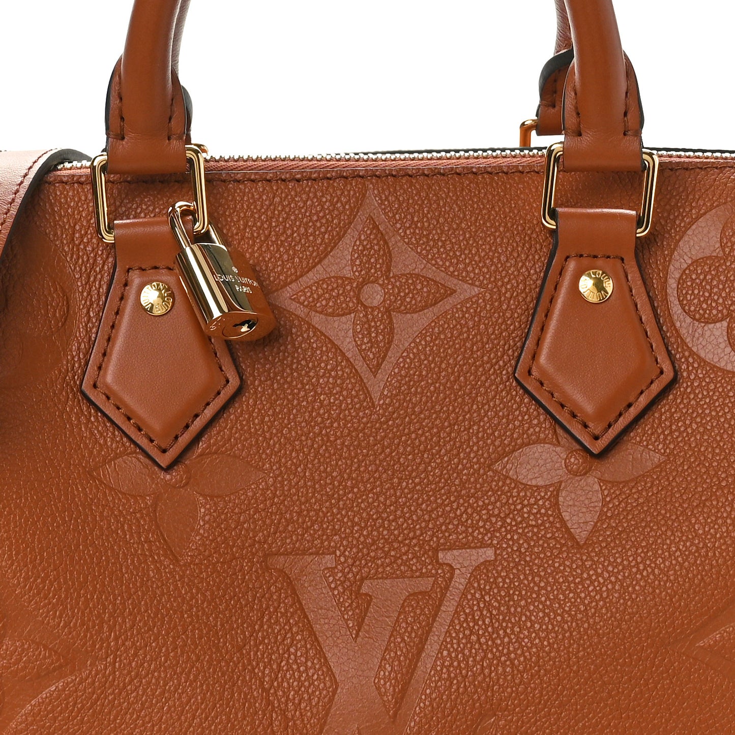 Empreinte Monogram Giant Speedy Bandouliere 25 Cognac