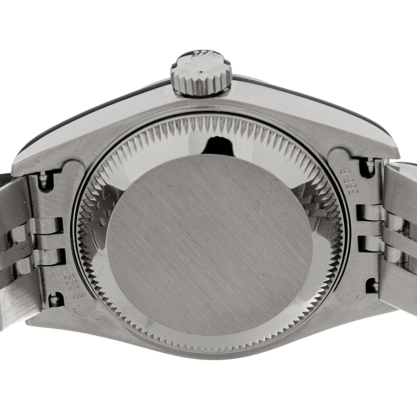 Stainless Steel 18K White Gold Mother of Pearl 26mm Oyster Perpetual Datejust Watch Roman 79174