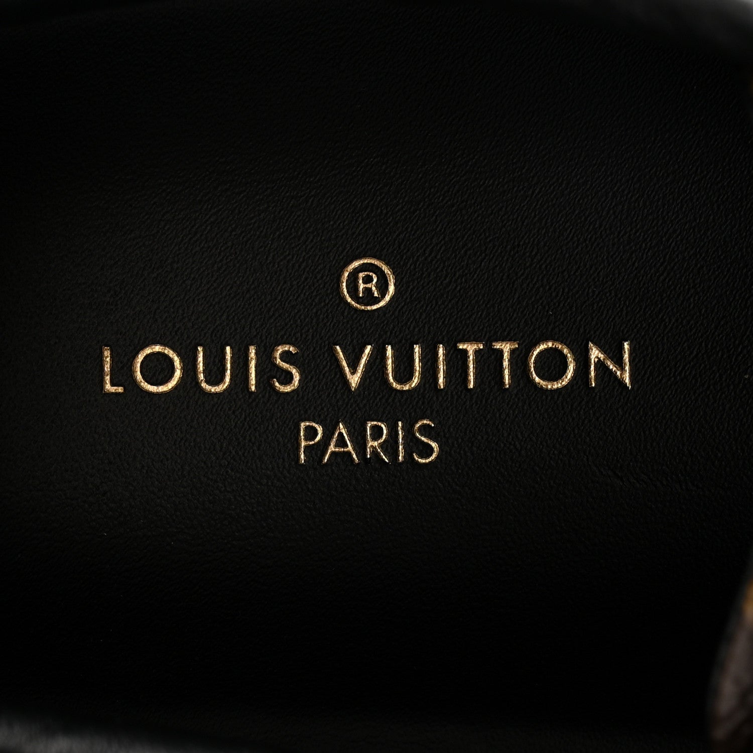 Louis Vuitton Patent Monogram Frontrow Sneakers 39 13 of 22