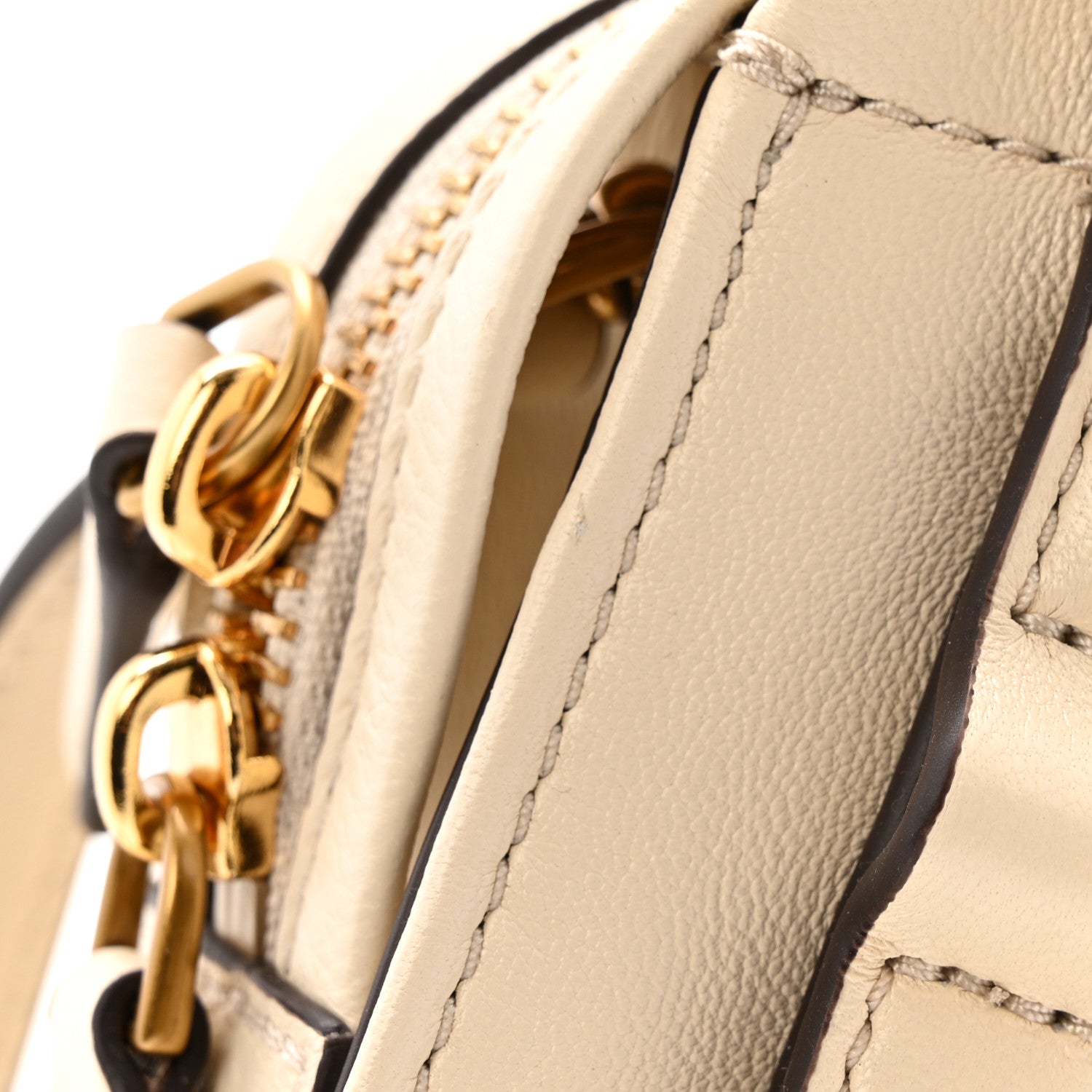 Marc Jacobs Calfskin Small The Cristina Satchel Ivory 1791609