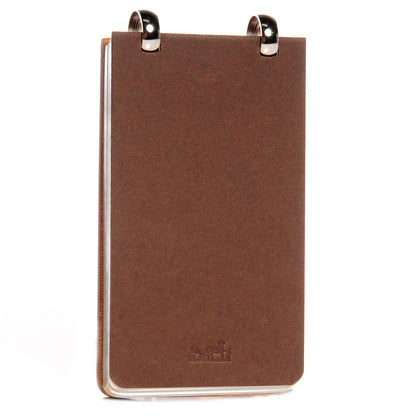Hermes Hunter Calfskin Embossed Ex Libris Notepad Natural 3 of 6