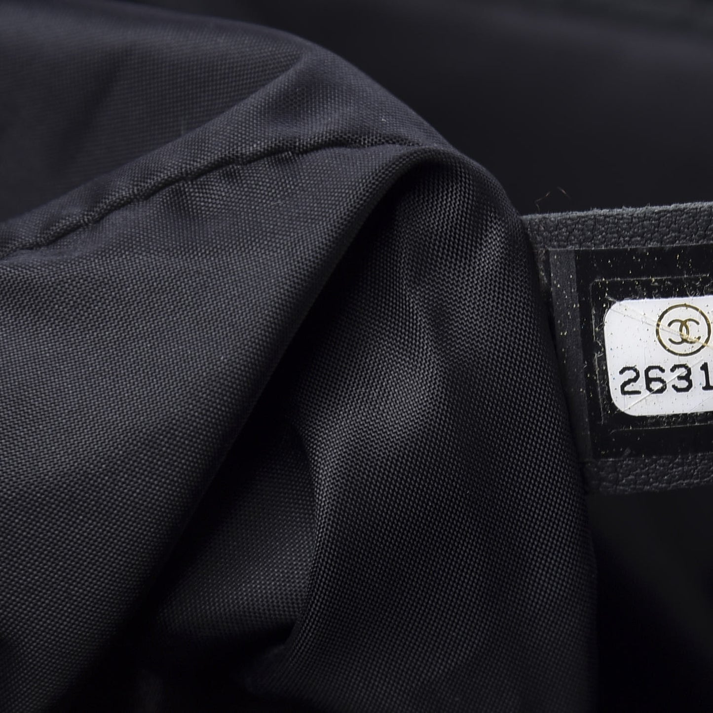 Wool Nylon Quilted Coco Neige Backpack Black Ecru
