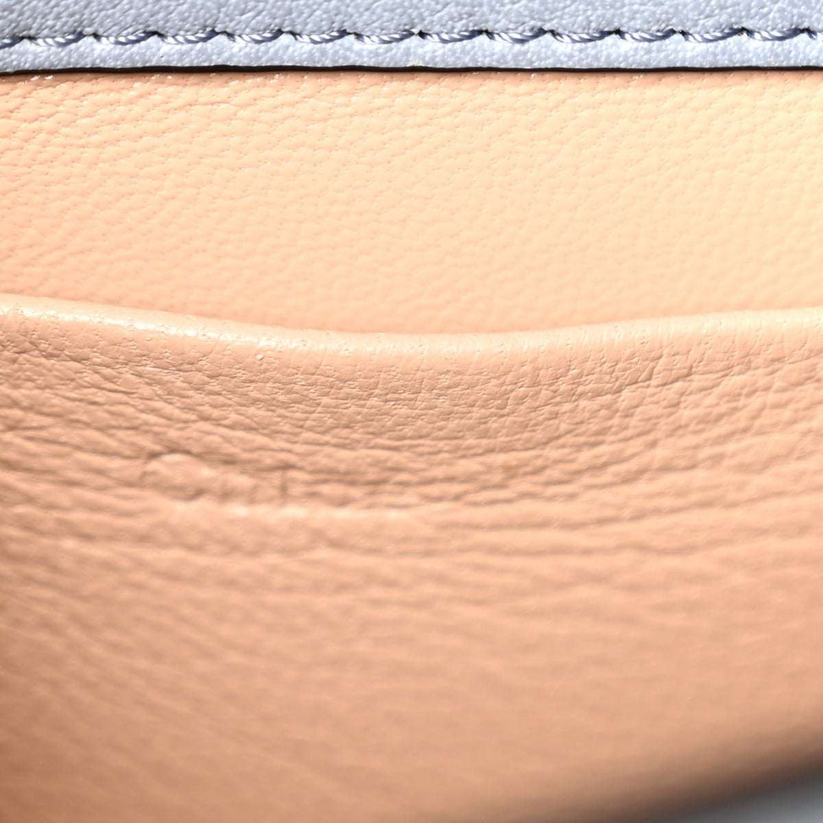 Chloe Calfskin Small Nile Bracelet Minaudiere Bag Washed Blue 6 of 9