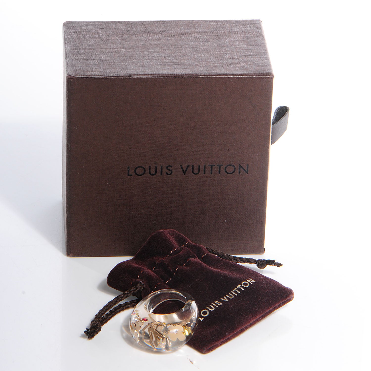 Louis Vuitton Inclusion Ring 6.5 Transparent 4 of 4